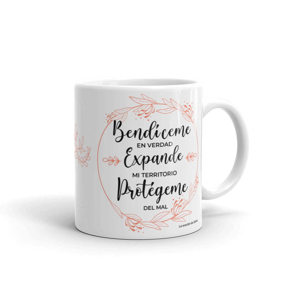 Taza Mujer Valiosa de Oración 2022 - Taza blanca brillante