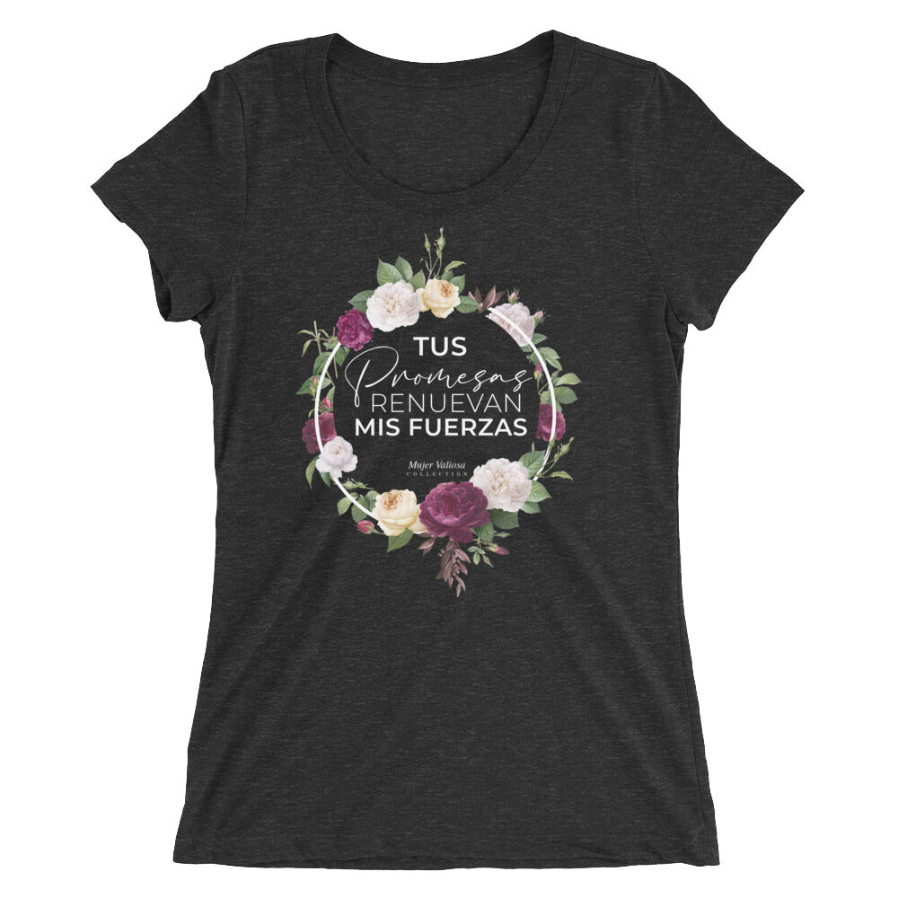 Camiseta de manga corta para mujer