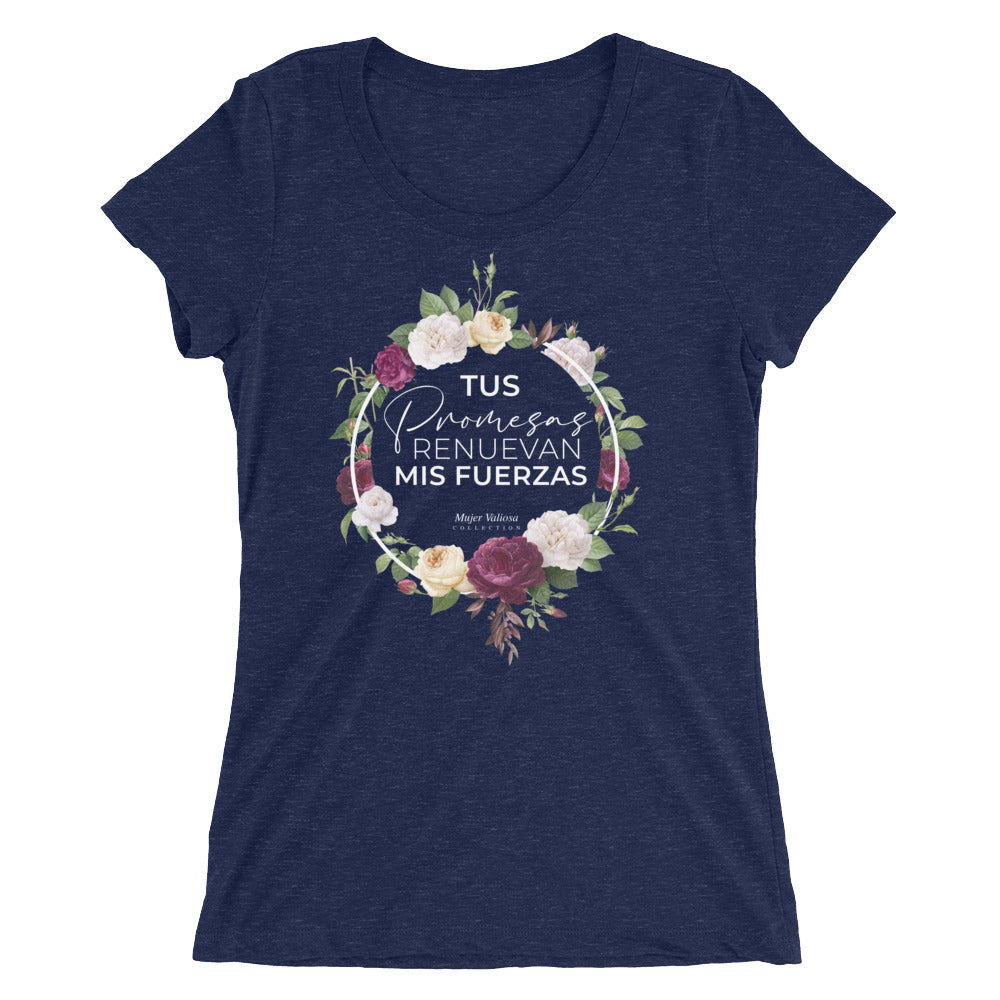 Camiseta de manga corta para mujer
