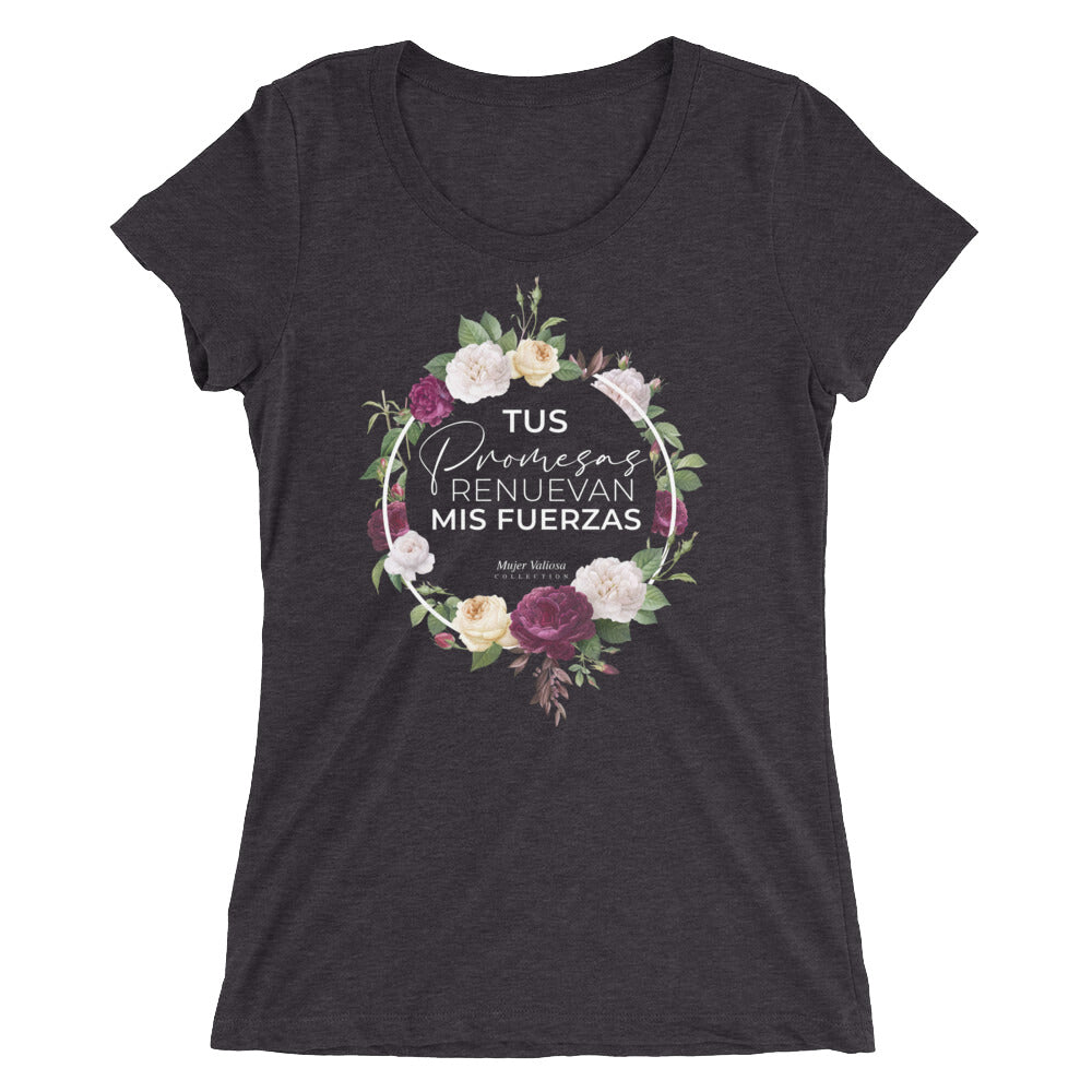 Camiseta de manga corta para mujer