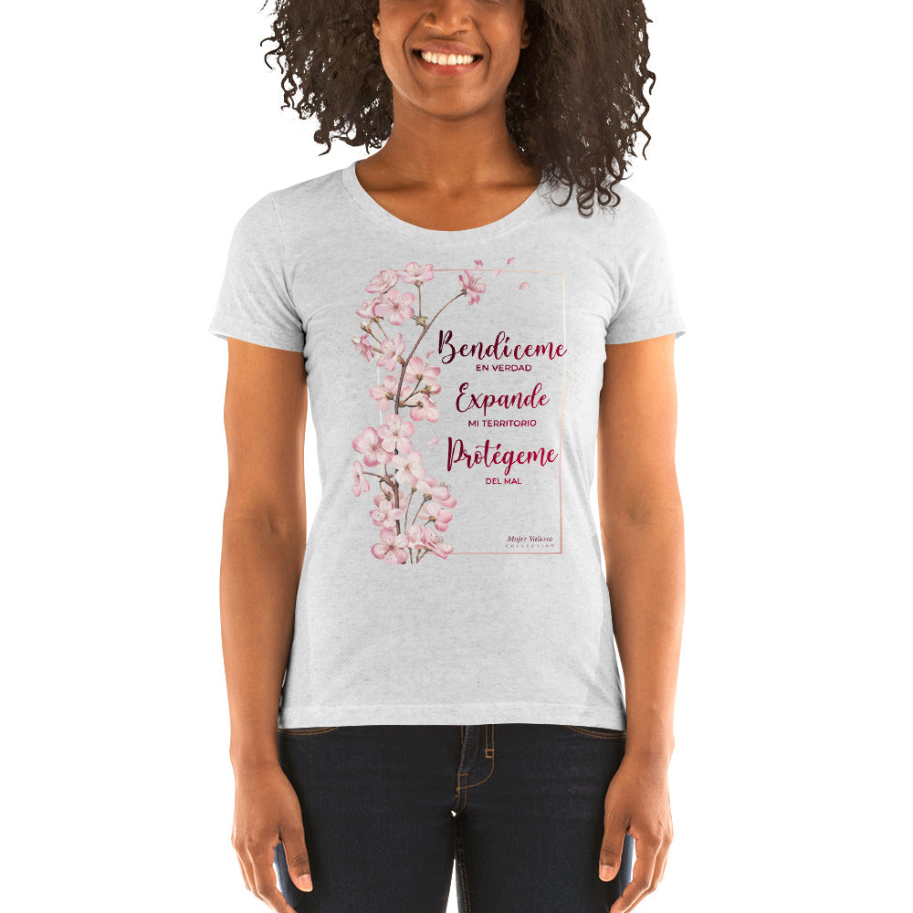 Camiseta de manga corta para mujer