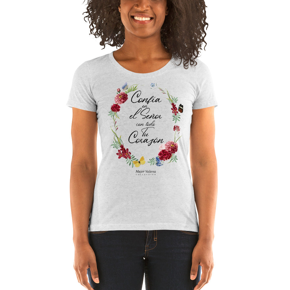 Camiseta de manga corta para mujer